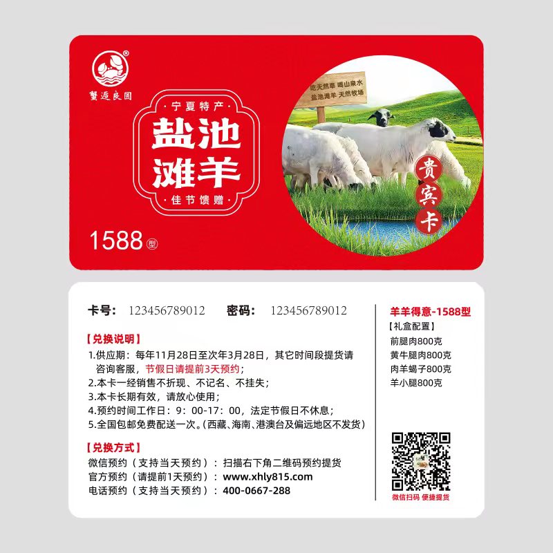 1588型宁夏盐池滩羊